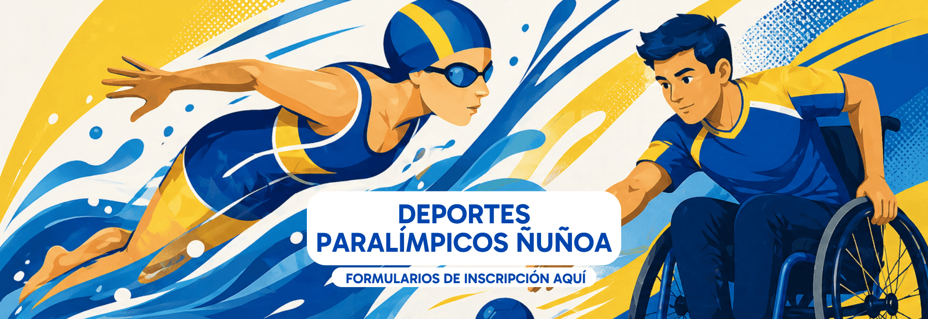 Deportes paralímpicos Ñuñoa. Formularios de inscripción aquí.